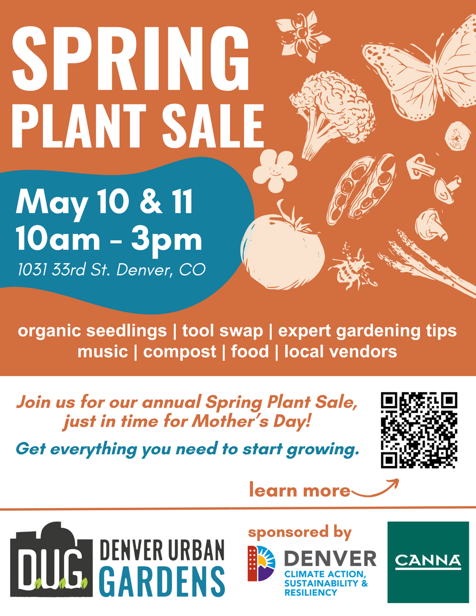 Denver Urban Gardens Spring Plant Sale