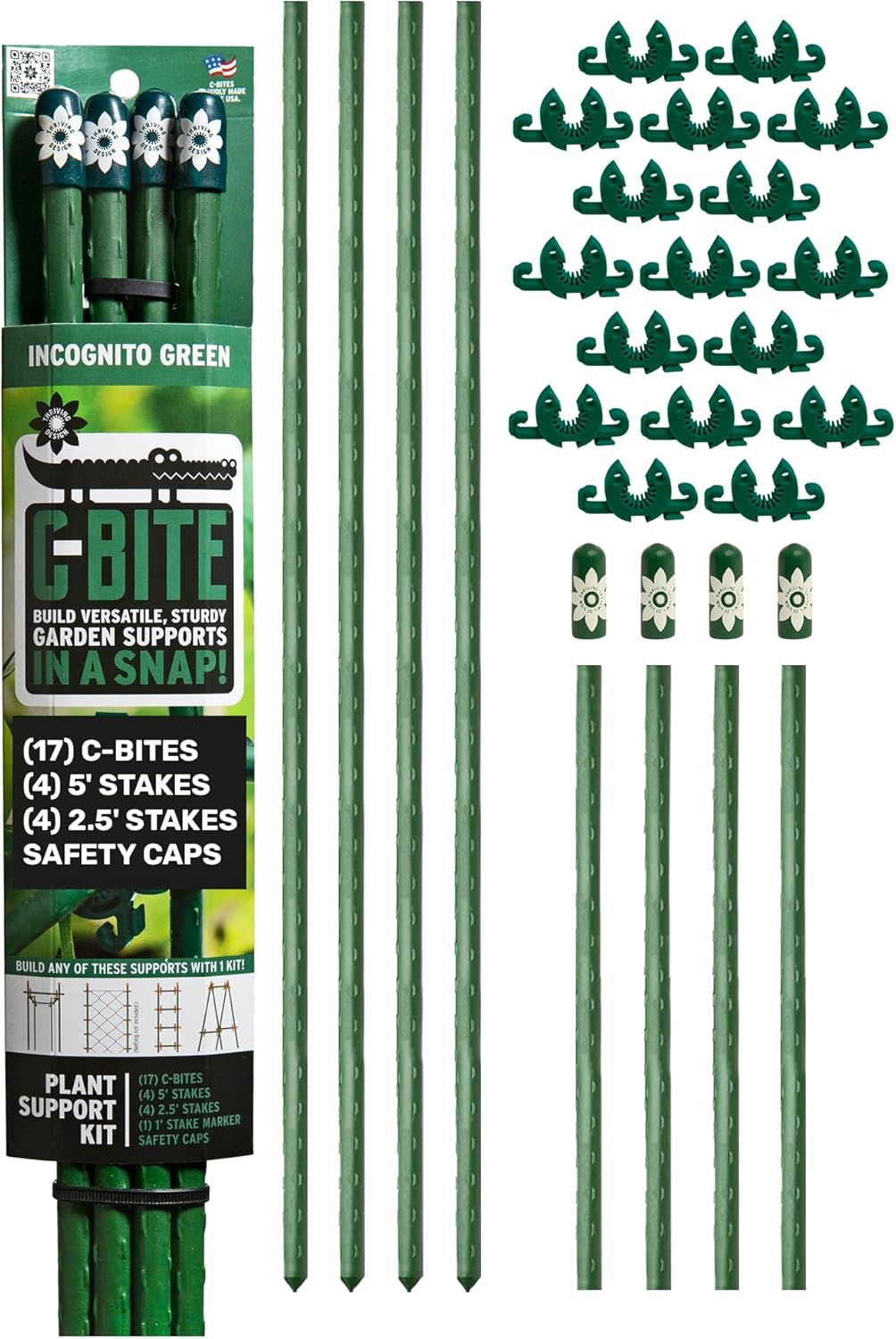 5’ Tomato Plant Support Kit - For the Basic Rigid Frame and Trellis Netting Applications