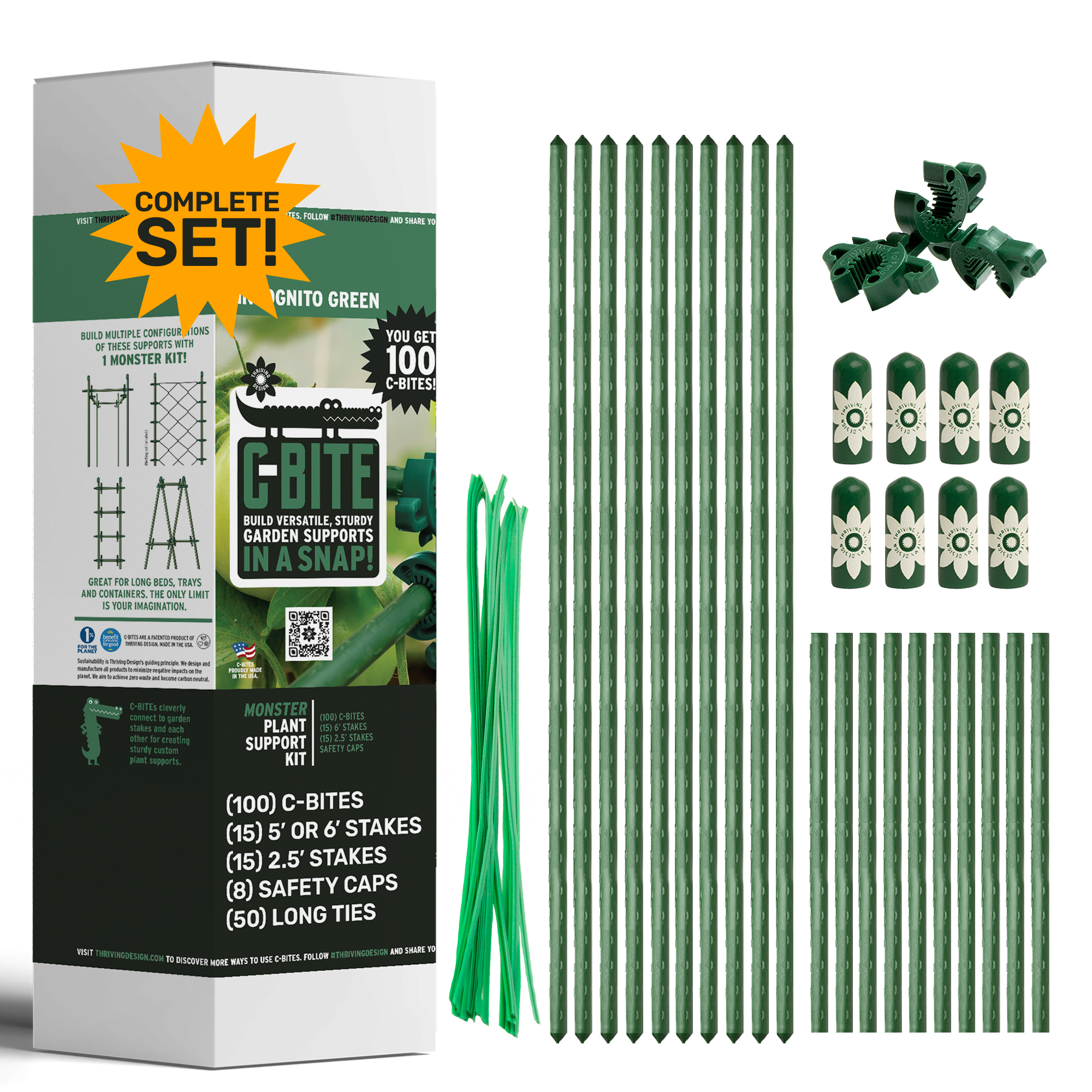 C-BITE Monster Kit - Large Beds & Multi-Plant Support (6&