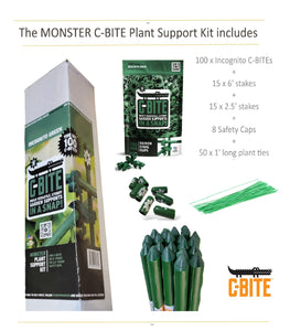 6' Monster Plant Support Kit - Custom support for bigger yields and healthier plants