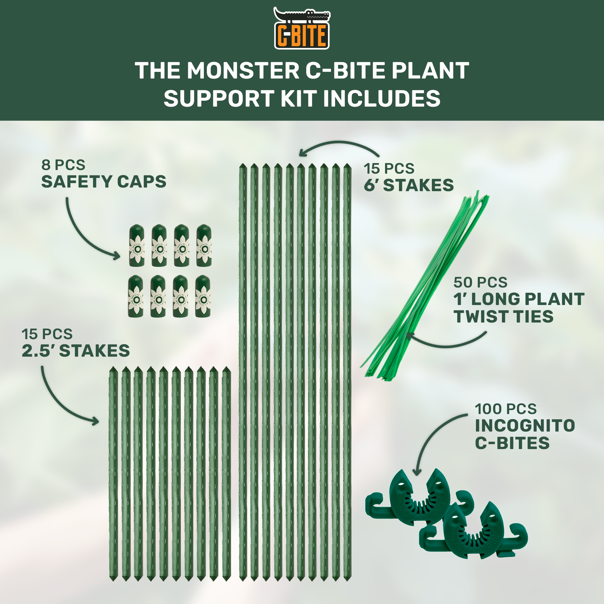 C-BITE Monster Kit - Large Beds &amp; Multi-Plant Support  (6&