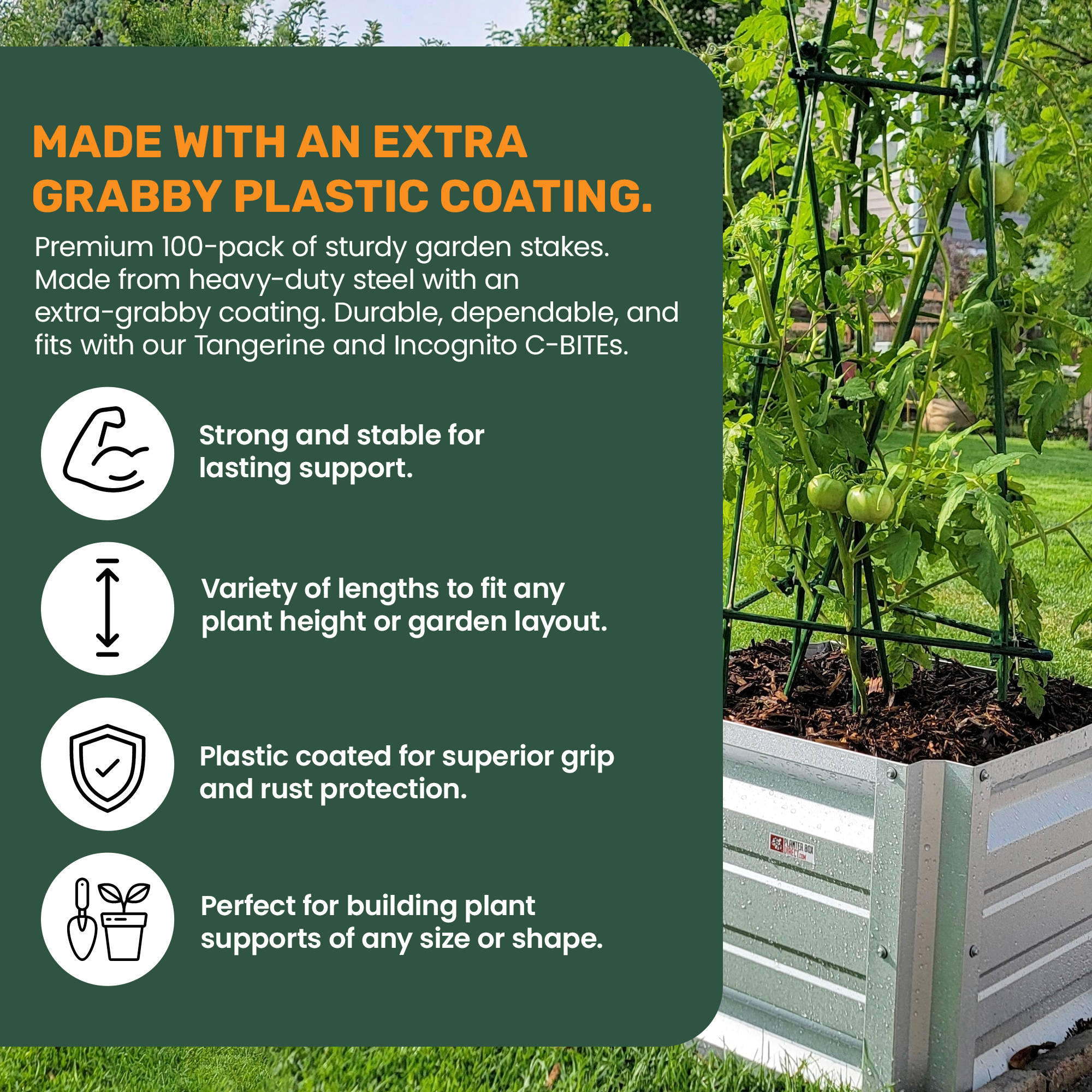 The Four Foot ++ Far Reacher Plant Support Kit