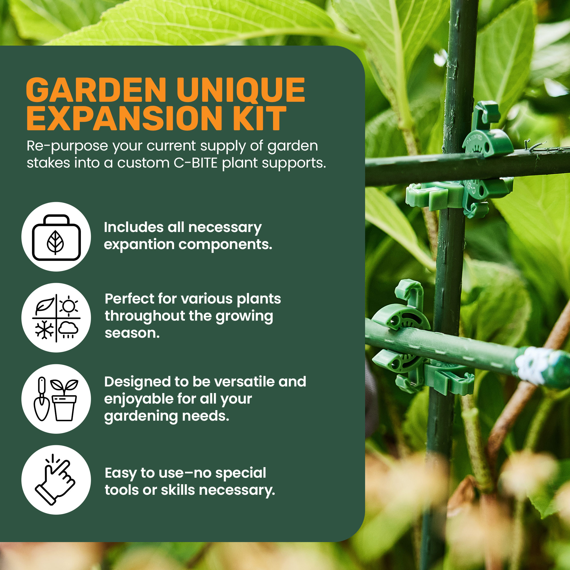 The Maker Kit  - Plant Support System - With or Without 5&