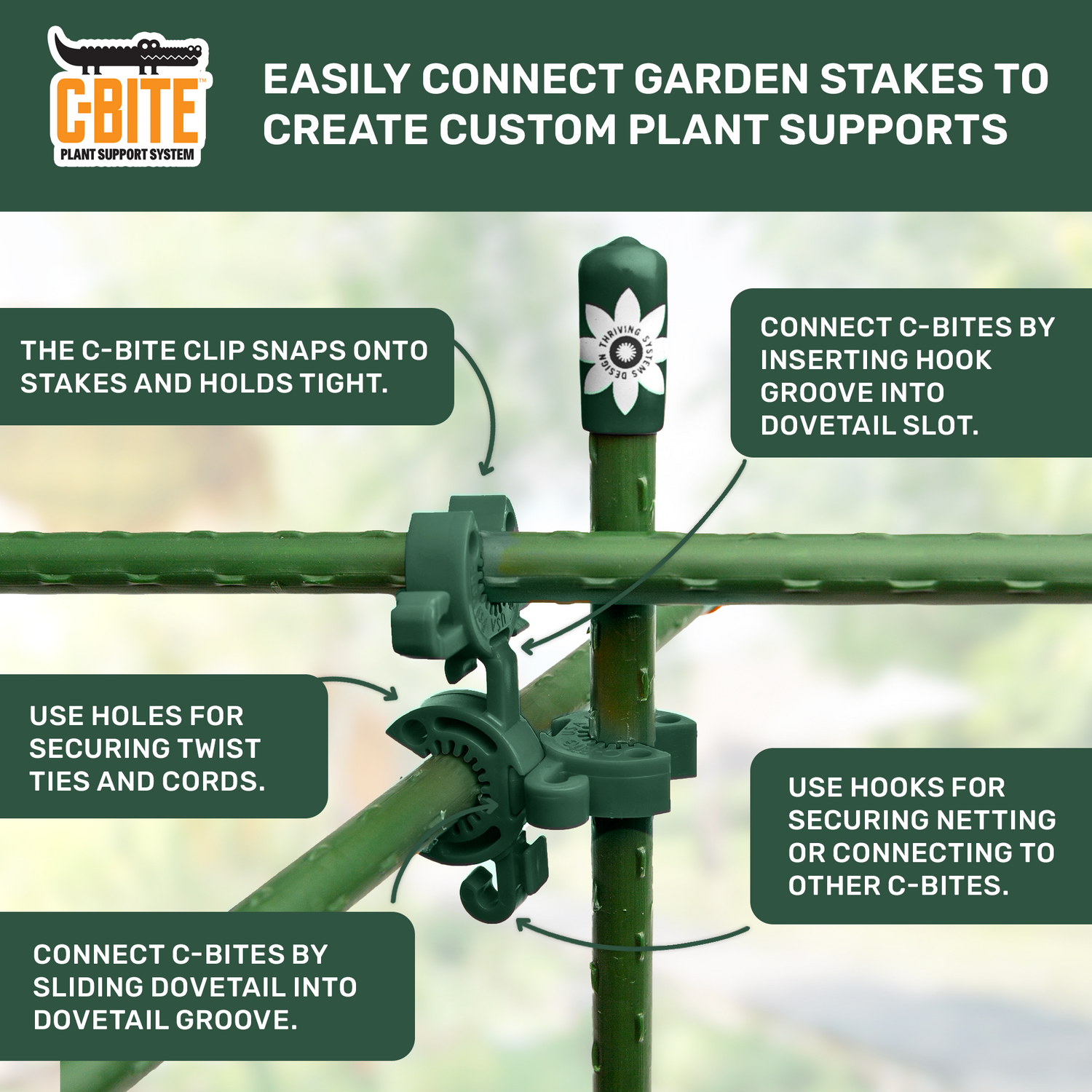 custom plastic plant stakes C-BITE Maker Kit
