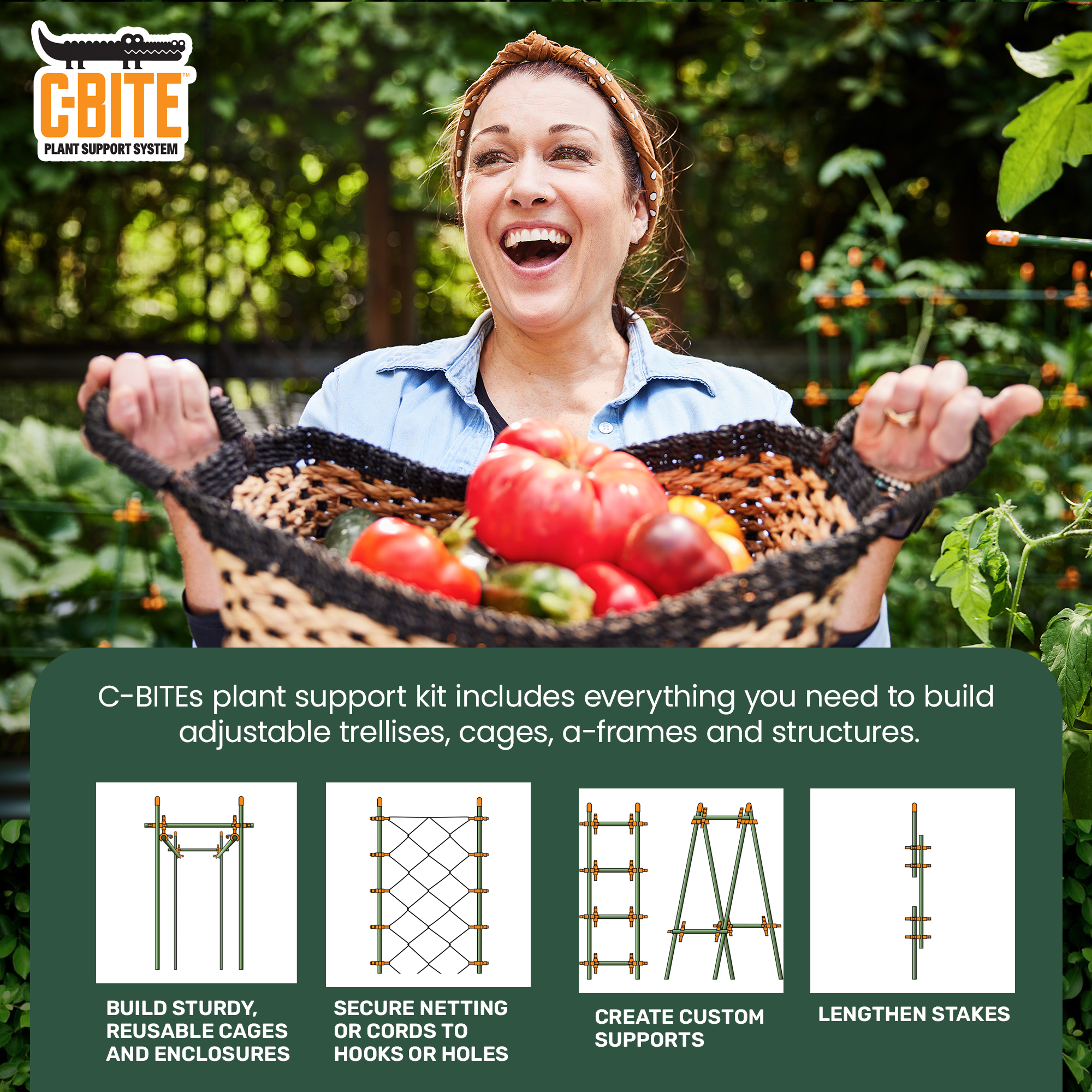The Maker Kit  - Plant Support System - With or Without 5&