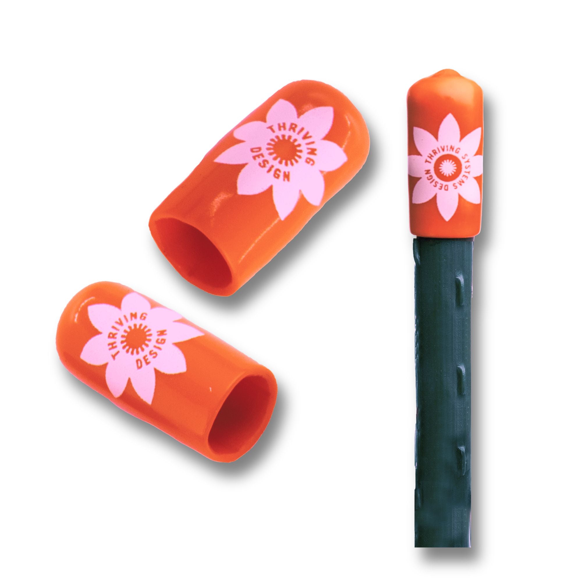 Soft Safety Caps for 7/16&quot; Garden Stakes