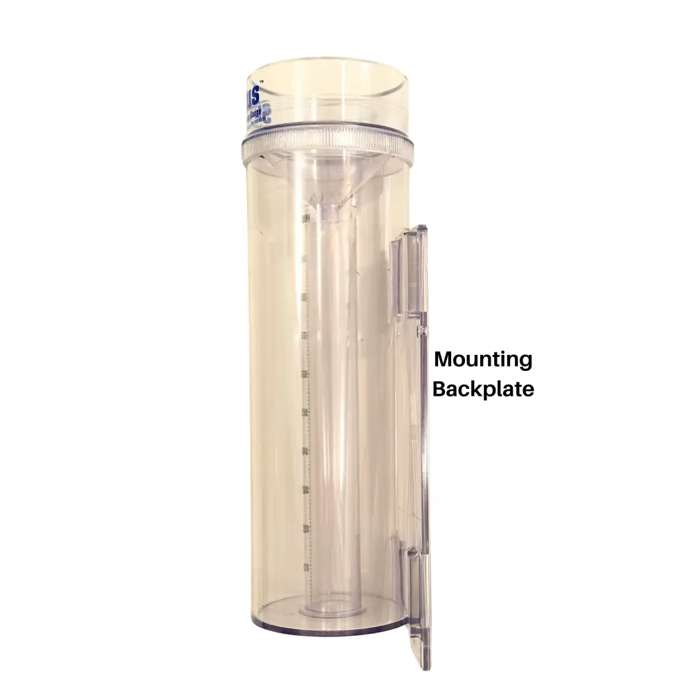 FLI Products Stratus Precision Rain Gauge 14-Inch, NOAA-Endorsed, Accurate to 1/100th Inch