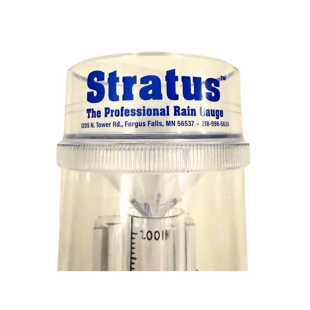 FLI Products Stratus Precision Rain Gauge 14-Inch, NOAA-Endorsed, Accurate to 1/100th Inch