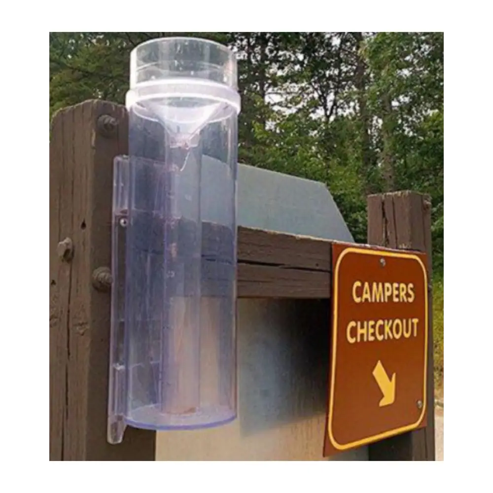 FLI Products Stratus Precision Rain Gauge 14-Inch, NOAA-Endorsed, Accurate to 1/100th Inch