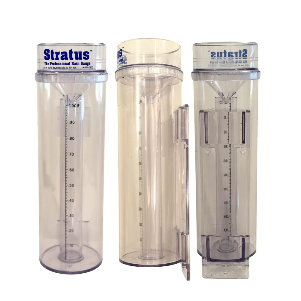 FLI Products Stratus Precision Rain Gauge 14-Inch, NOAA-Endorsed, Accurate to 1/100th Inch