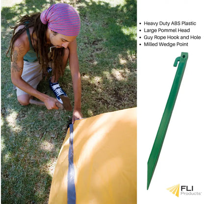 Heavy-Duty Garden Yard Stakes for Trees, Tents and Holiday Inflatables